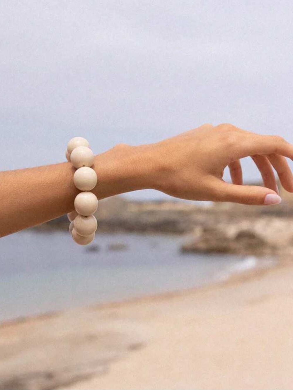 Boho cream bracelet N2327